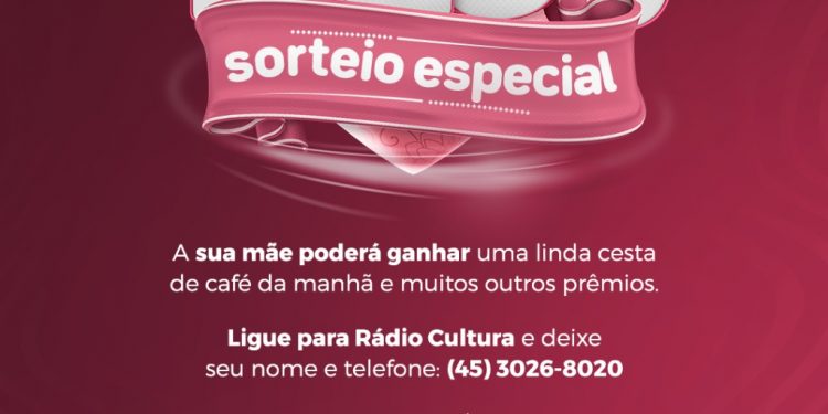 Participe da promoção do Dia das Mães da Rádio Cultura