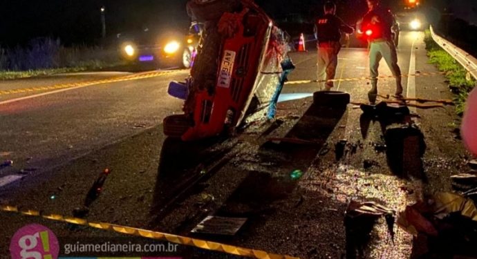 Motorista morre em grave acidente na BR 277 em Medianeira