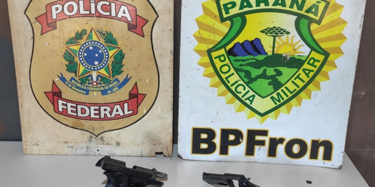 Operação Conjunta Policia Militar e Receita Federal Prende Arma e Drogas