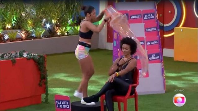 BBB: Maria é expulsa por agressão a Natália no BBB 22 (Foto: Reprodução/Globo)
