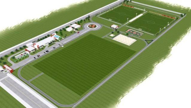 Diretoria planeja construir três campos de futebol (Foto: Reprodução/Internet)