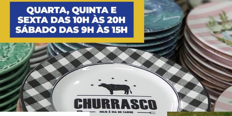 Chegou a Feira de Louças do Lions Clube, em Foz